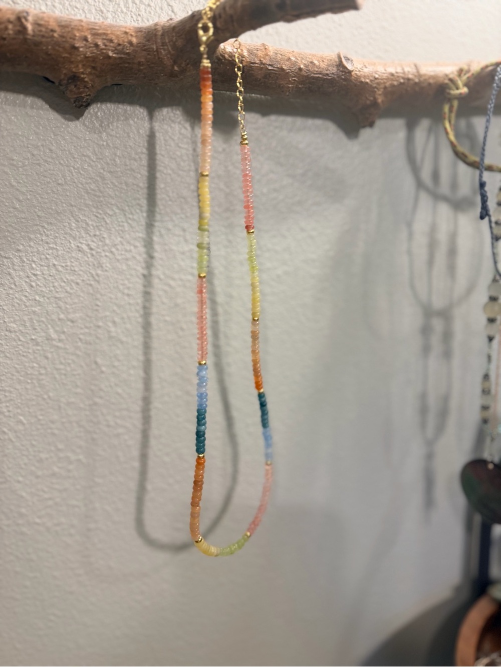 Multicolor Beaded Women's Necklace